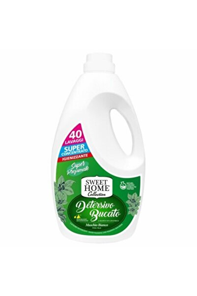 Sweet Home Detergent lichid pentru rufe Sweet Home Mosc Alb, 40 spalari, 2000 ml