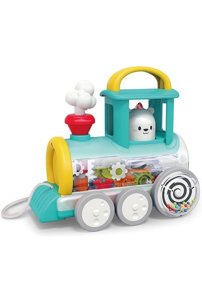 Hola Push Along Train Engine for Kids Aged 6 Months and Above