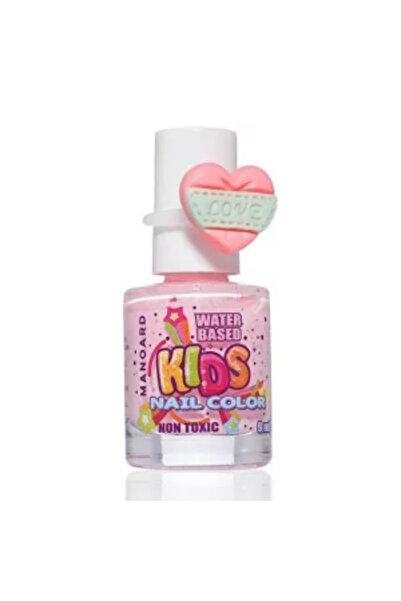 manoArt Παιδικό βερνίκι νυχιών, με βάση το νερό, 9 ml, Manoard, ροζ