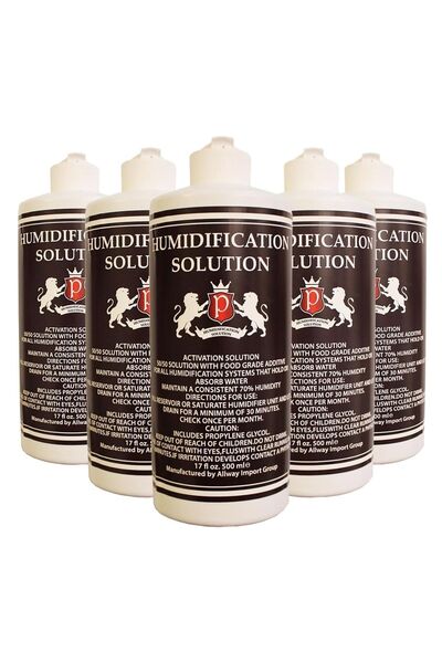 Passatore T-Bek Humidor Nemlendirici Solüsyon %70 Saf Su – 500 ml x 5 Eco Paket