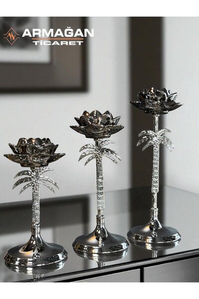 Armağan PALMİYE ŞAMDAN 3LÜ SET