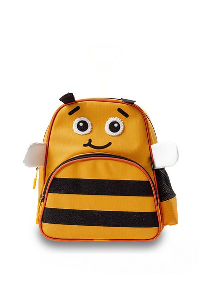 By Hakan My Polo 2015 Cute Children's Kindergarten Bag Backpack School Bag Multi-Compartment Orthopedic Back Yellow