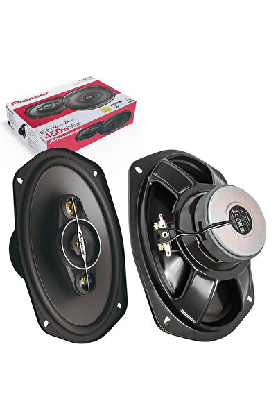 Pioneer Ts-a6961f 450watt 90rms 4yollu 16x24 Cm Oval Oto Hoparlör Takımı - 2adet