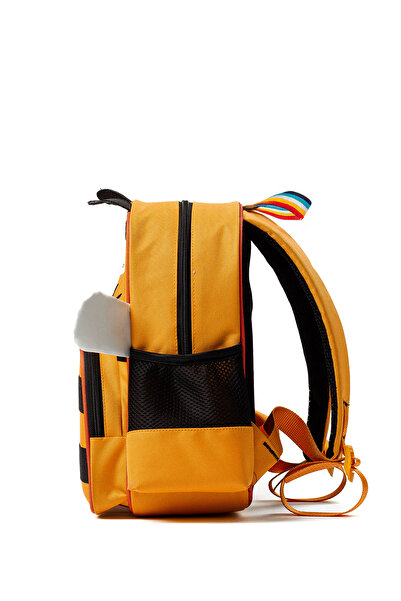By Hakan My Polo 2015 Cute Children's Kindergarten Bag Backpack School Bag Multi-Compartment Orthopedic Back Yellow