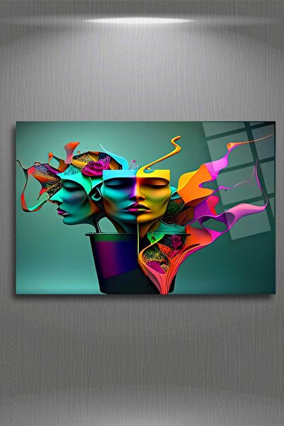 HMDS CONCEPT Tablou din sticlă de artă modernă 44