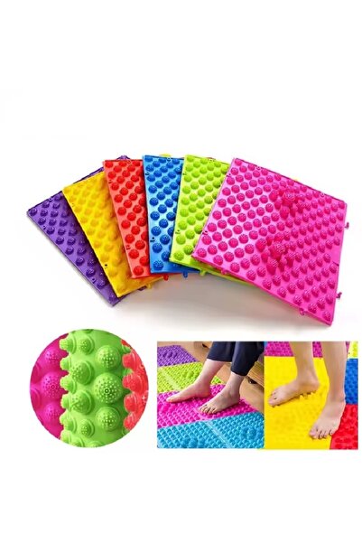 Acupressure Foot Mat, Foot Reflexology Sense Mat Set of 6