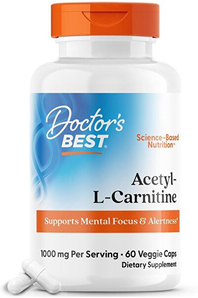 Doctor's Best أسيتيل إل-كارنيتين، يساعد على تعزيز إنتاج الطاقة، يدعم الذاكرة/...