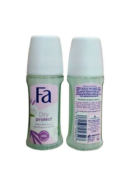 Fa Dry Protect Cotton Mist Anti-Perspirant Roll-On 50ml – Long-Lasting Freshness