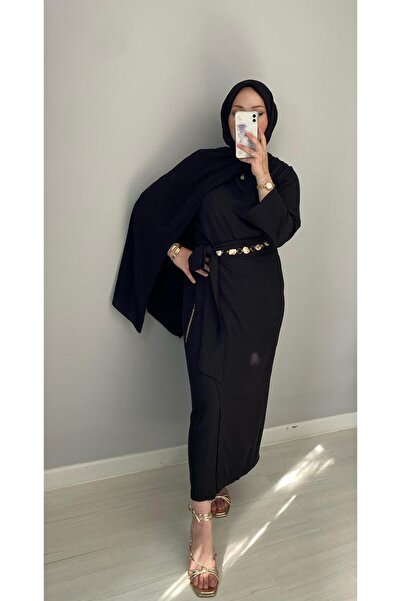 Marselline بدلة كتان سوداء