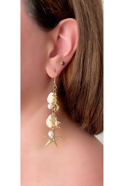 Store Diva Charm Single Beach Fashion Earrings