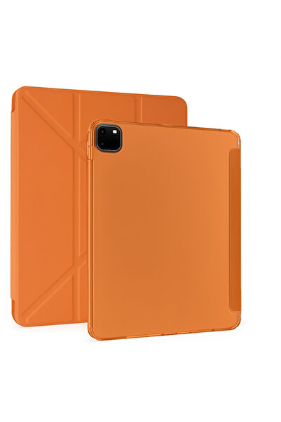 TEKNETSTORE Apple iPad Pro 11'' inç m1-M2 çip 2022 / 2021 Uyumlu Silikon Kale...