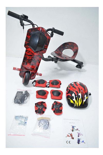 Generic Electric Drift Scooter for Children with Safety Gear