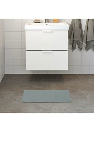 IKEA Fıntsen Bath Mat 40X60Cm Gray