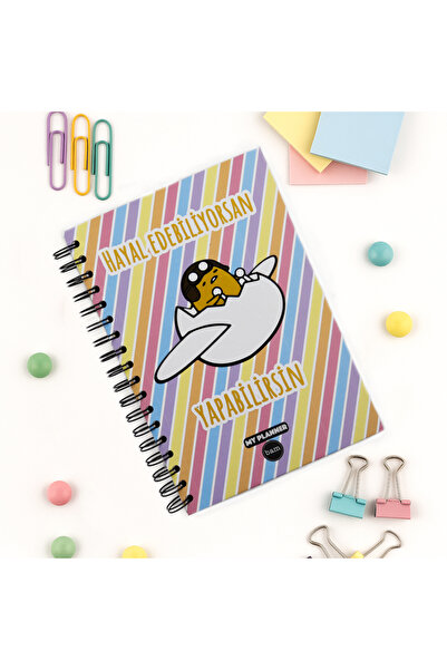 repro design Hayal Edebiliyorsan Yapabilirsin Konuşan Planner Haftalık Planla...