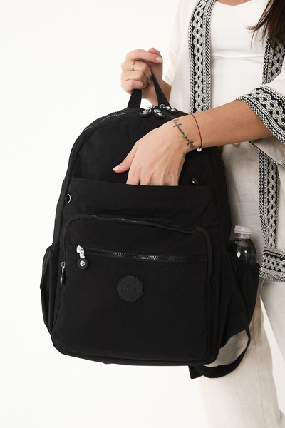 çkn sedat çakan çanta & fular & aksesuar Water Resistant Fabric Multi Compartment Backpack (School,Briefcase,Computer,Laptop Bag)