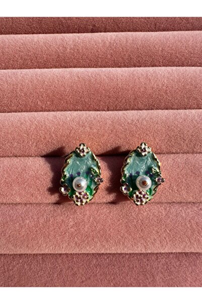 Mutenaura Vip Enamel Art Earrings