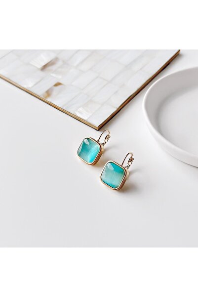 Vesce Atelier Safir çelik küpe