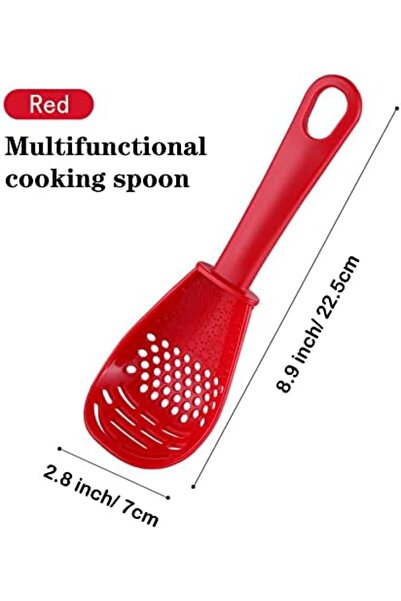 Generic 3 Pack Multifunctional Kitchen Cooking Spoon, 6 in1 Kitchen Gadgets Strainers