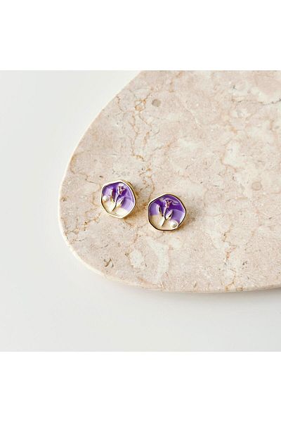 Vesce Atelier Sage Spirit Steel Earrings