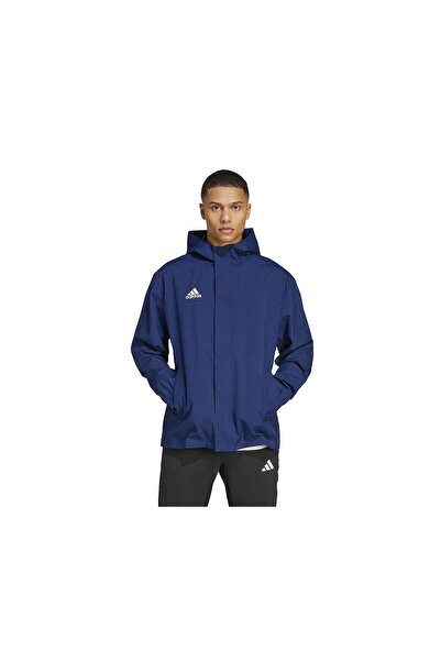 adidas Ik4011 Ent22 Aw Men's Raincoat Navy Blue