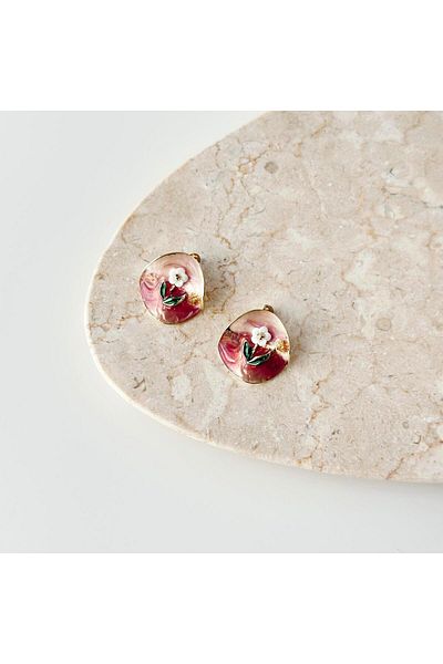 Vesce Atelier Ethereal Roots Steel Earrings
