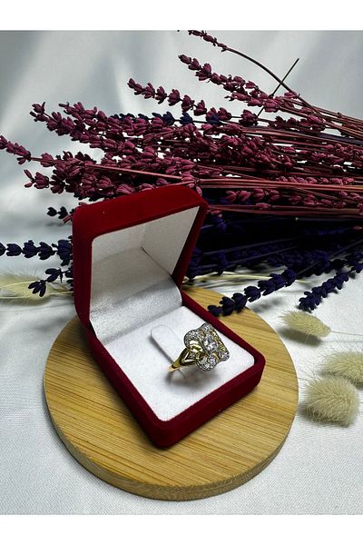 Mutenaura Stainless Steel Vip Ring Adjustable Gold