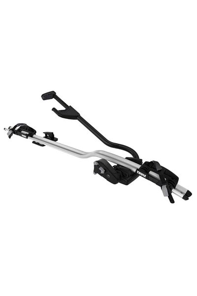 Thule Suport pentru bicicletă ProRide 598001, din oțel, negru/argintiu, montare pe bare transversa