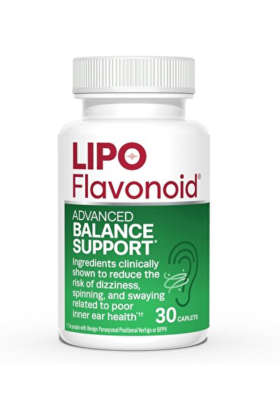 Lipo Flavonoid Balance Support Ear Health Vertigo Relief Ginkgo Biloba Biofla...