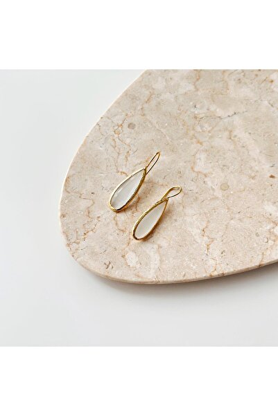 Vesce Atelier Slanted Doğal taş küpe