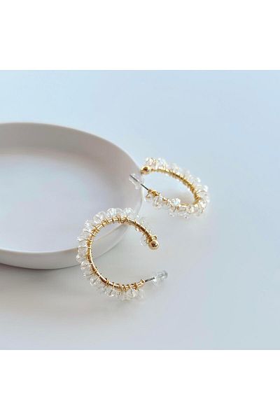 Vesce Atelier Prato Steel Earrings