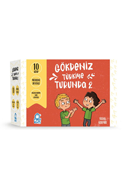 Mavi Kirpi Yayınları Gökdeniz Türkiye Turunda 2 – 4. Sınıf Hikaye Seti (10 Ki...