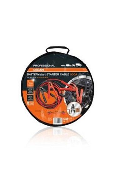 Osram Set of 2 professional power cables for car starting OSC350, 12/24V, 900 A, length 4.5 m