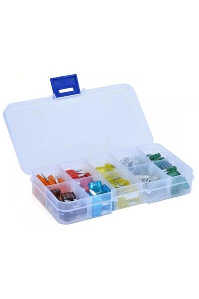 Bottari Set 49 siguranțe auto mini, Mini Fuses 30122BT, 5A-30A