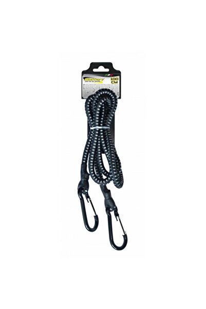 Bottari Elastic rope with hook 18233BT, for securing luggage, length 100 cm, black color