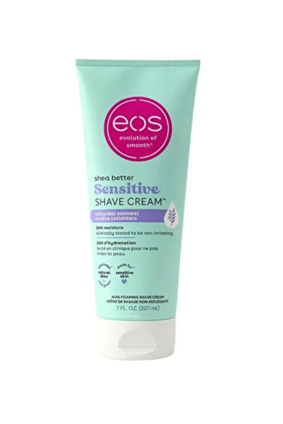 Eos كريم حلاقة شيا بيتر للبشرة الحساسة من إي أو إس، 207 مل
