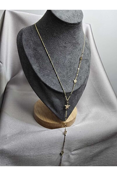 AURA Yıldızlı Y kolye