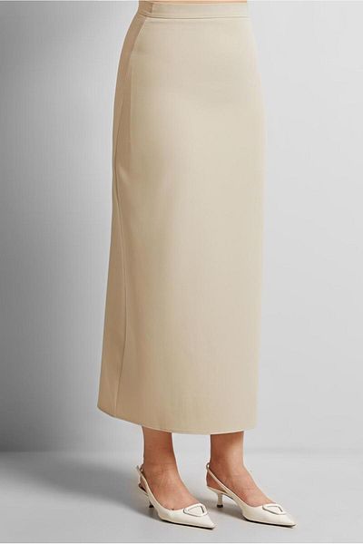 Alvina Straight Cut Long Skirt 60554