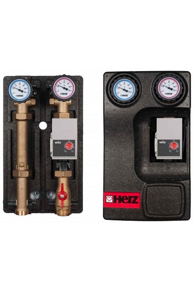 Herz Pumpfix Pump Group with Pump DN 32, 1 1/2" FE – 1 1/4" FI