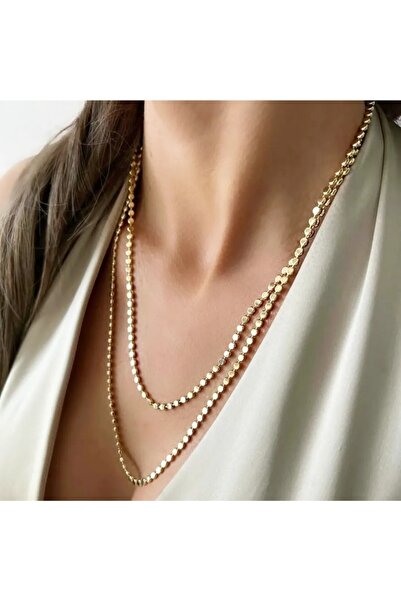 naaksesuar Xuping 14K kaplama pul ezme zincir