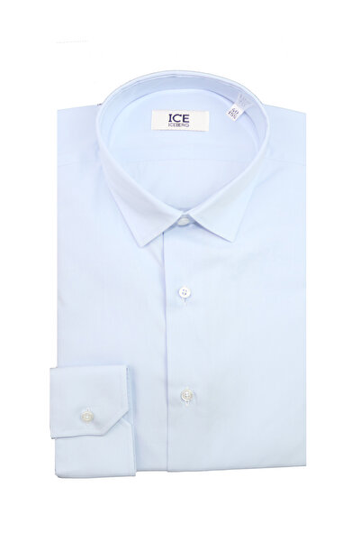 Ice Iceberg CĂMAȘĂ BĂRBĂTEASCĂ GANI - Albastru deschis