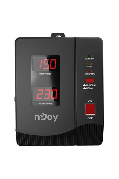 nJoy Stabilizator de tensiune Alvis 2000, 2000VA/1200W, LCD Display