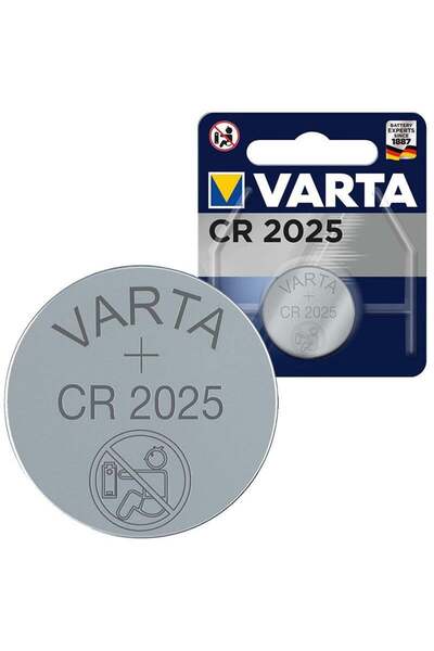 Varta CR 2025 3 Volt Tekli Lityum Pil