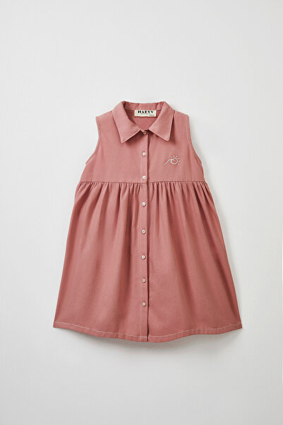 Marvy Lindy Pink Shirt Dress
