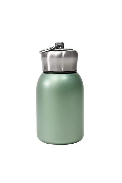 Generic Wenffbbou Mini Stainless Steel Vacuum Insulated Water Bottle Green – Portable, Leak-Proof & Durable