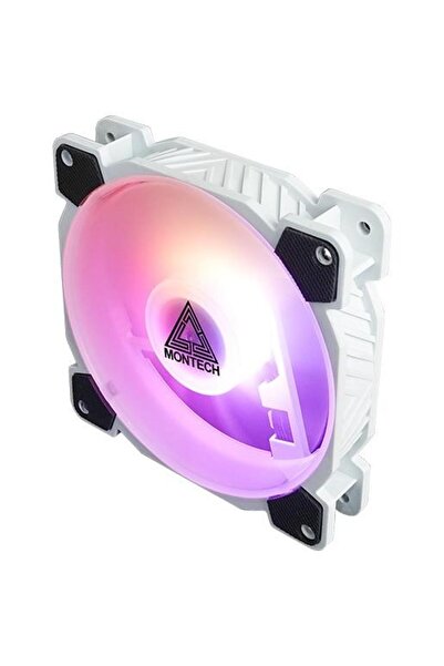 MONTECH Set ventilatoare 3 x Z3 PRO, ARGB, telecomanda, 120 mm, Alb