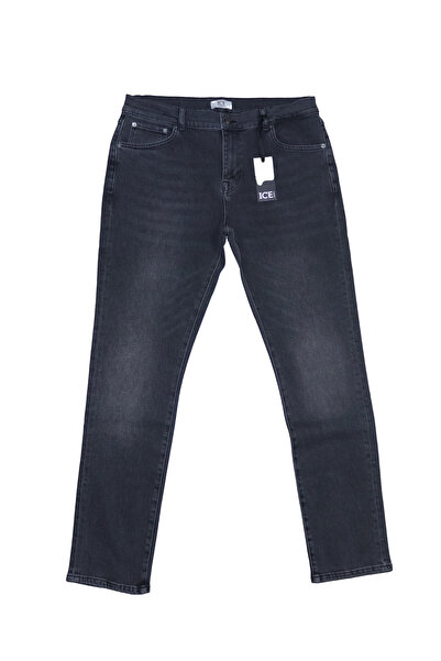 Ice Iceberg Pantaloni SLIM cu 5 buzunare - NEGRI
