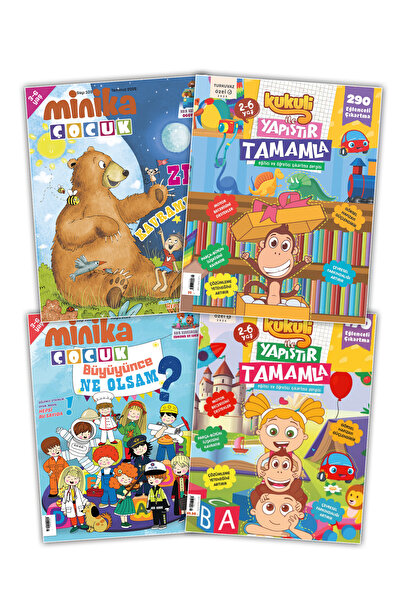 Turkuvaz Dergi MİNİKA ÇOCUK SERİ 4-
