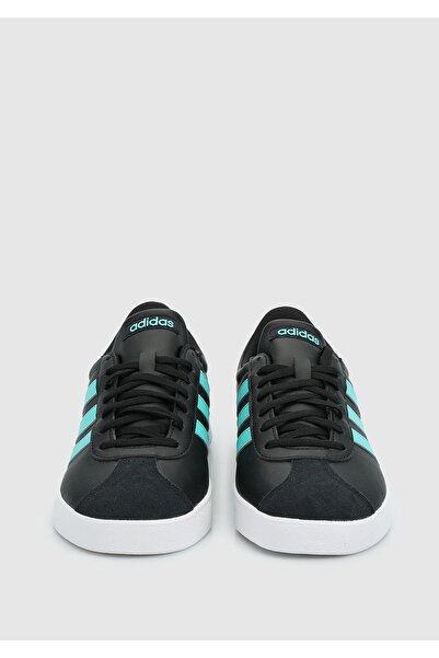 adidas Mercedes Amg Petronas Formula One Team Vl Court Erkek Siyah Spor Ayakkabı (JR1068)