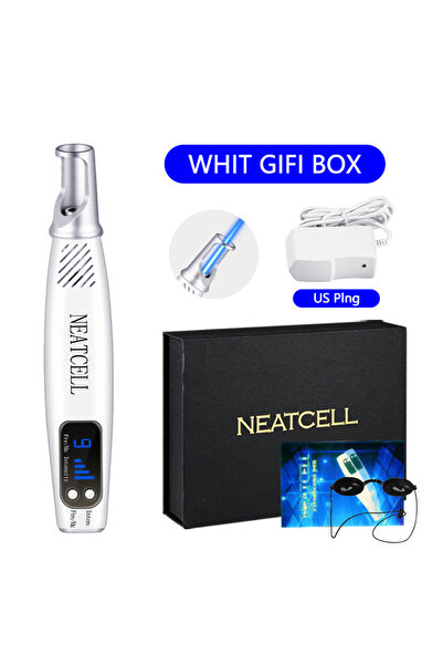 choice2 قلم ليزر بيكو ثانية أمريكي أزرق مع علبة، علاج الوشم والندبات والنمش وحب الشباب بالضوء الأحمر والأزرق