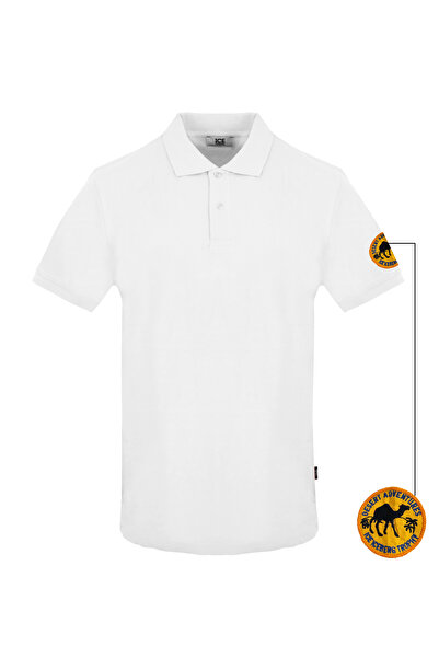 Ice Iceberg Tricou Polo Bărbat - Alb Optic